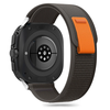 Apyrankė Samsung Galaxy Watch Ultra (47mm) Tech-Protect Nylon juodos spalvos & oranžinės spalvos