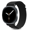 Tech-Protect Nylon Stripe apyrankė skirta Samsung Galaxy Watch 40/44/46 mm - juodos spalvos