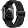 Apyrankė Apple Watch 4 / 5 / 6 / 7 / 8 / 9 / SE / Ultra 1 / 2 (42 / 44 / 45 / 49 mm) Tech-Protect Nylonmag juodos spalvos
