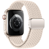 Apyrankė Apple Watch 4 / 5 / 6 / 7 / 8 / 9 / SE / Ultra 1 / 2 (42 / 44 / 45 / 49 mm) Tech-Protect Nylonmag Starlight kreminis