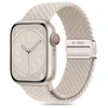 Apyrankė Apple Watch 3 / 4 / 5 / 6 / 7 / 8 / 9 / SE (38 / 40 / 41 mm) Tech-Protect Nylonmag Natural TItanium kreminis