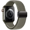 Apyrankė Apple Watch 4 / 5 / 6 / 7 / 8 / 9 / SE / Ultra 1 / 2 (42 / 44 / 45 / 49 mm) Tech-Protect Nylonmag Olive pilkos spalvos
