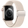 Apyrankė Apple Watch 3 / 4 / 5 / 6 / 7 / 8 / 9 / SE (38 / 40 / 41 mm) Tech-Protect Nylonmag Natural TItanium kreminis