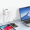Tech-Protect PCL3x4 maitinimo juosta, 2x USB-A, 2x USB-C, 3x kintamosios srovės tipas Schuko - Baltas