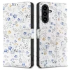 Dėklas Tech-Protect Wallet Samsung Galaxy A56 5G – Baltas Daisies