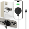 Belaidis įkroviklis 15W Magnetic MagSafe Tech-Protect QI15W-A33 juodos spalvos