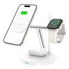 Belaidis įkroviklis 3in1 MagSafe Quick Charge Tech-Protect A35 baltos spalvos