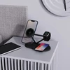 Tech-Protect QI15W-A41 3in1 belaidis įkroviklis su MagSafe for Apple Devices – juodos spalvos