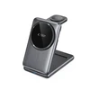 Tech Protect QI15W-A42 3in1 belaidis įkroviklis su MagSafe skirtas Apple Devices – pilkos spalvos