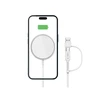 Tech-Protect QI15W-A44 magnetinis belaidis įkroviklis su MagSafe - Baltas