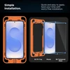 Tech-Protect Quick Set+ apsauginis stiklas skirta Samsung Galaxy S25+ – skaidrus