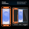 Tech-Protect Quick Set+ apsauginis stiklas skirta Samsung Galaxy S25 – skaidrus