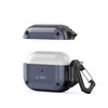 Dėklas TECH-PROTECT ROUGH HOOK Apple AIRPODS PRO 1 / 2 STEEL mėlynos spalvos