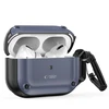 Dėklas TECH-PROTECT ROUGH HOOK Apple AIRPODS PRO 1 / 2 STEEL mėlynos spalvos