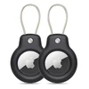 Tech-Protect Rough Vein 2-pack Apple AirTag – dėklas telefonui juodos spalvos