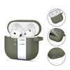 Apple AirPods 4 Tech-Protect silikoninis Hook dėklas jūsų ausinėms alyvų spalvos