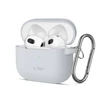 Apple AirPods 3 Tech-Protect silikoninis Crayon dėklas ausinėms pilkos spalvos