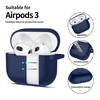Apple AirPods 3 Tech-Protect silikoninis dėklas ausinėms mėlynos spalvos