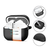 Samsung Galaxy Buds 3 / 3 Pro Tech-Protect silikoninis Hook dėklas ausinėms juodos spalvos