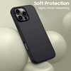 Apple iPhone 16 Pro Tech-Protect Silicone MagSafe Matte dėklas telefonui juodos spalvos