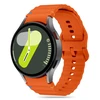 Apyrankė Samsung Galaxy Watch 4 / 5 / 5 PRO / 6 / 7 / FE Tech-Protect silikoninė Sport oranžinis