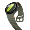 Apyrankė Samsung Galaxy Watch 4 / 5 / 5 PRO / 6 / 7 / FE Tech-Protect silikoninė Sport Army žalias