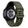 Apyrankė Samsung Galaxy Watch 4 / 5 / 5 PRO / 6 / 7 / FE Tech-Protect silikoninė Sport Army žalias
