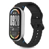 Tech-Protect Silicone Sport apyrankė skirta Xiaomi Smart Band 8 / 9 / 10 / NFC – juodos spalvos