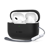 Apple AirPods Pro 1 / 2 Tech-Protect silikoninis dėklas ausinėms juodos spalvos