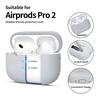 Apple AirPods Pro 1 / 2 Tech-Protect silikoninis Crayon dėklas ausinėms pilkos spalvos