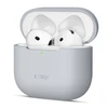 Tech-Protect Silicone dėklas skirtas Apple AirPods 4 – pilkos spalvos