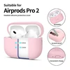 Apple AirPods Pro 1 / 2 Tech-Protect silikoninis Dusty dėklas ausinėms rožinės spalvos