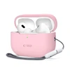 Apple AirPods Pro 1 / 2 Tech-Protect silikoninis Dusty dėklas ausinėms rožinės spalvos
