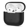 Tech-Protect Silicone dėklas skirtas Apple AirPods 4 – juodos spalvos