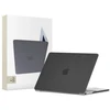 Tech-Protect SmartShell dėklas Apple MacBook Air 13" M2 / M3 / 2022-2024 – matinės juodos spalvos