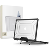 „Tech-Protect SmartShell Pro“ dėklas, skirtas „MacBook Air 13“ (2023–2025 M2 / M3 / M4) – skaidrus ir juodas