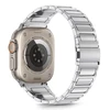Apyrankė Apple Watch 6 / 7 / 8 / 9 / 10 / SE / Ultra 1 / 2 (44 / 45 / 46 / 49 mm) Tech-Protect Stainless Classic sidabrinis