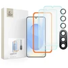 Tech-Protect Supreme Set for Samsung Galaxy S25 Plus 2x apsauginis stiklas skirtas ekranui / apsauginis stiklas for camera – transparent