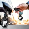 Dėklas Tech-Protect TPUCarbon Apple AirTag – juodos spalvos