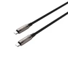 Tech-Protect UB10T Ultraboost USB-C PD240W/QC4.0 kabelis 100cm - Juodas