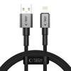 Tech-Protect UltraBoost DNA USB-A / Lightning kabelis 15W/2.4A 100 cm - pilka