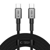 Tech-Protect UltraBoost DNA USB-C PD100W/5A kabelis 300cm – pilkas