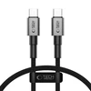 Tech-Protect UltraBoost DNA USB-C PD100W/5A kabelis 50cm – pilkas