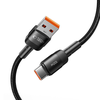 Kabelis USB – USB Type C 100W / 5A 0.5m Tech-Protect UltraBoost EVO juodos spalvos