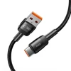 Kabelis USB – USB Type C 100W / 5A 0.5m Tech-Protect UltraBoost EVO juodos spalvos