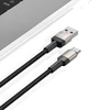 USB laidas – USB C tipo 100W / 5A 1m, „Tech-Protect UltraBoost EVO“, titano spalvos