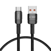 Kabelis USB – USB Type C 100W / 5A 0.5m Tech-Protect UltraBoost EVO juodos spalvos