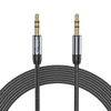 Kabelis Audio AUX 1,5m minijack 3,5mm – minijack 3,5mm Tech-Protect Ultraboost juodos spalvos