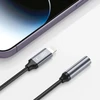 Adapteris for Earphones Lightning – minijack 3,5mm Tech-Protect Ultraboost juodos spalvos