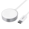 Magnetinis įkrovimo kabelis USB-C Apple Watch 1.2m Tech-Protect Ultraboost baltos spalvos